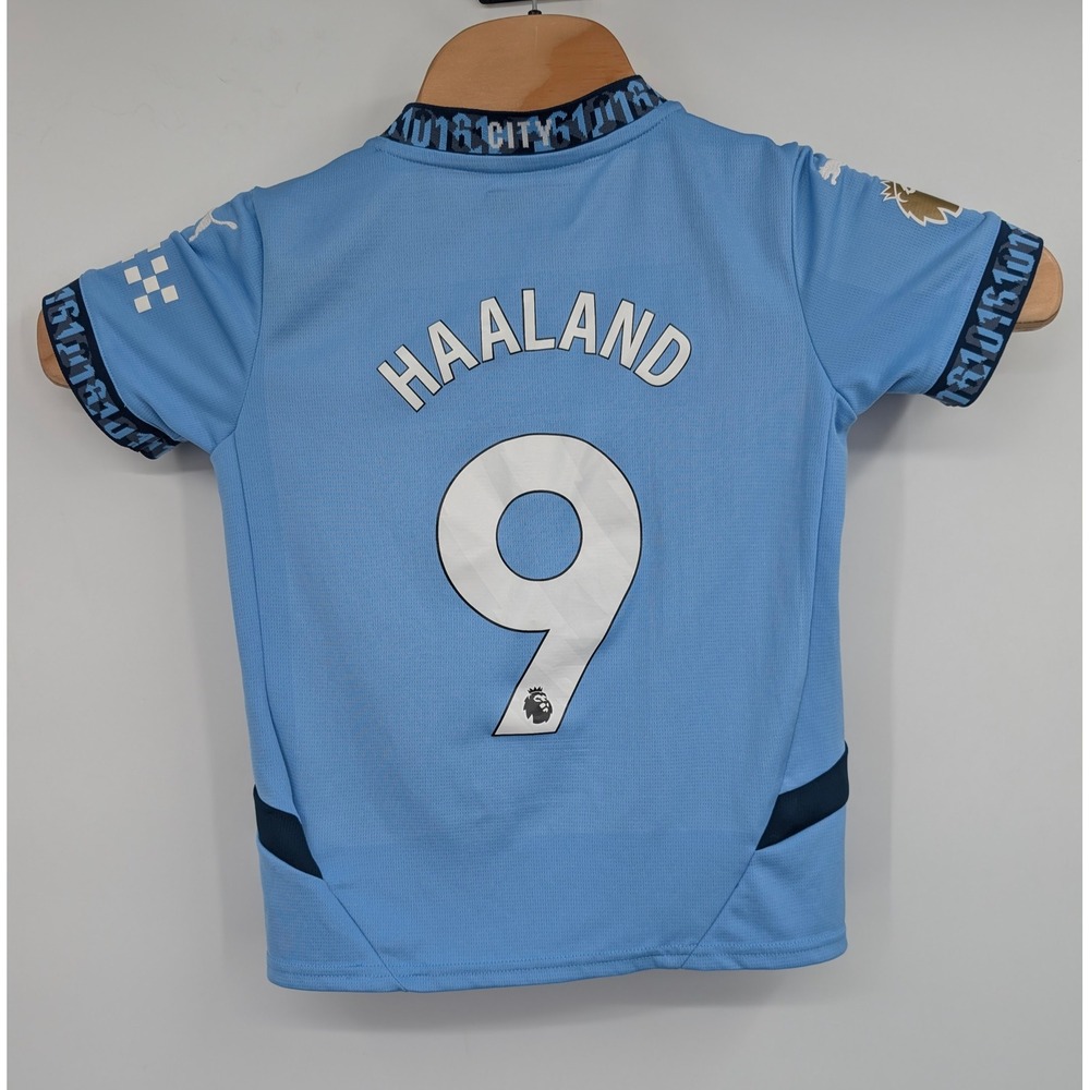 Puma Manchester City Erling Haaland #9 Jersey Youth Small S - Picture 6 of 7